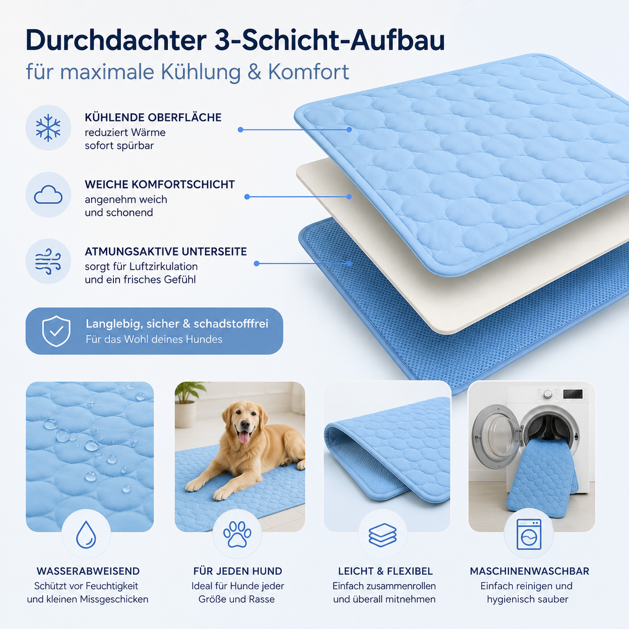 FrostPaw - Die Kühlmatte, die dir den Sommer zurückgibt